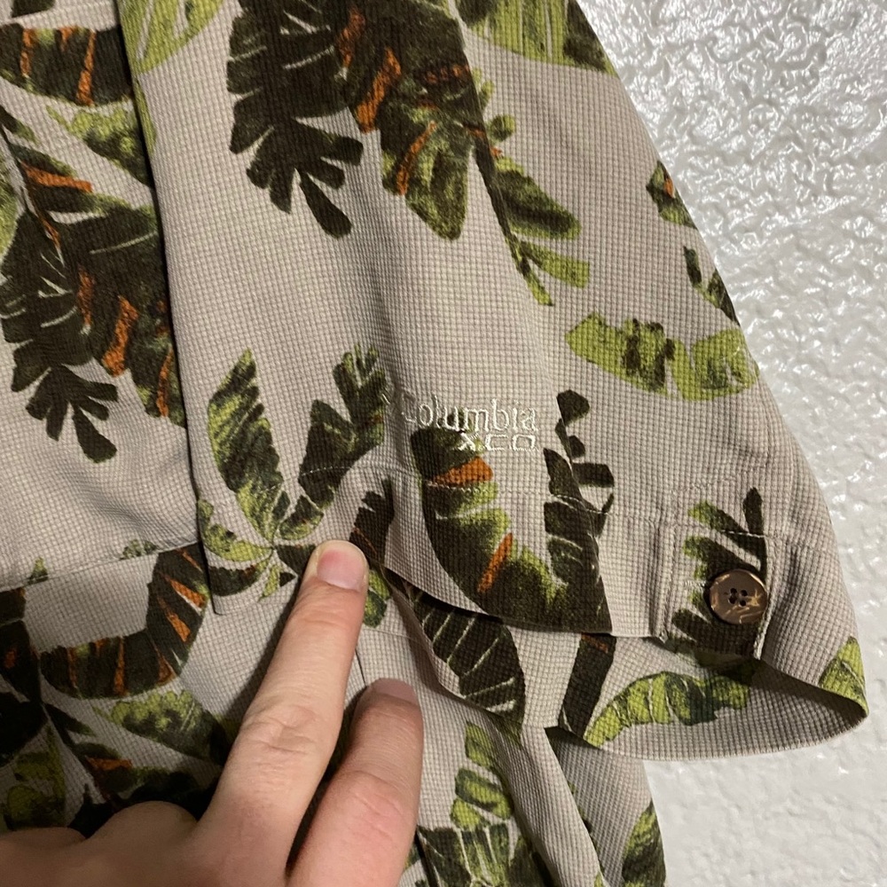 Columbia Palm Tree Large S/S Shirt - Picture 3 of 4